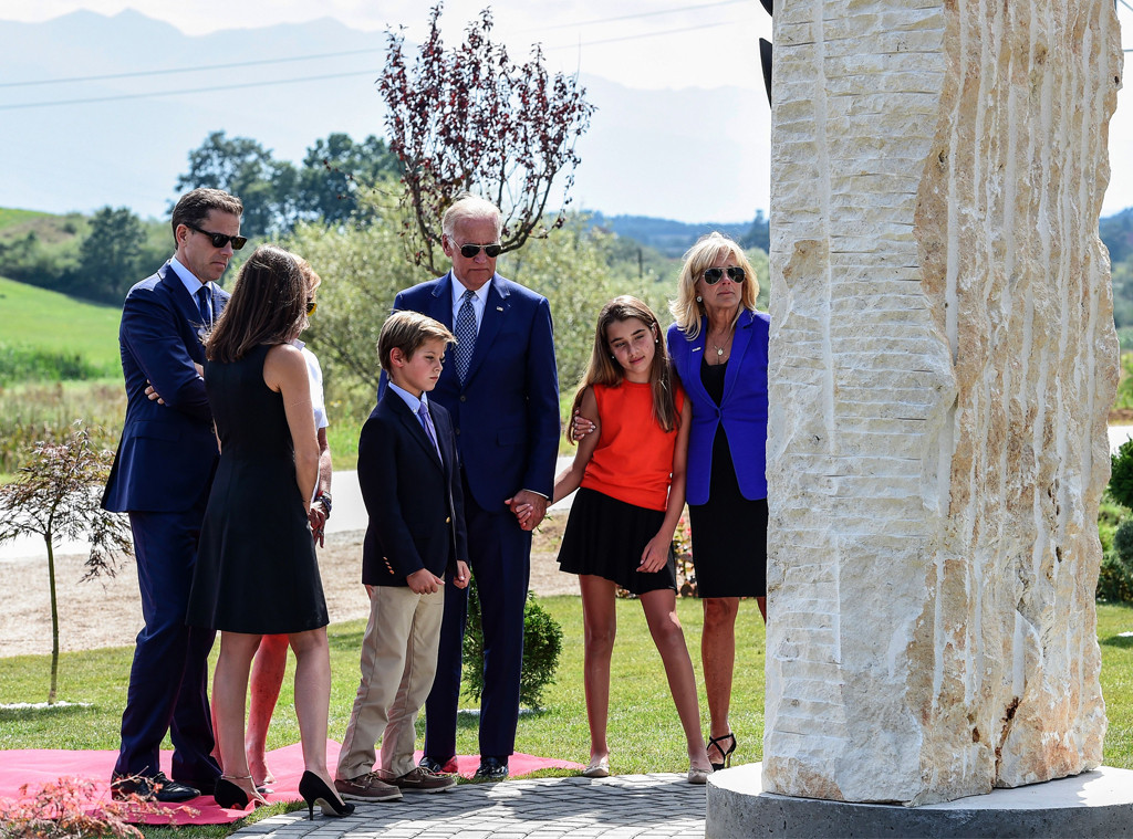 Vice President Joe Biden Dedicates Monument To Late Son Beau E Online Uk